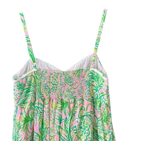 Lilly Pulitzer Hiedi Cotton Maxi Dress 
Mandevilla Baby Fins And Flippers - Picture 9 of 13